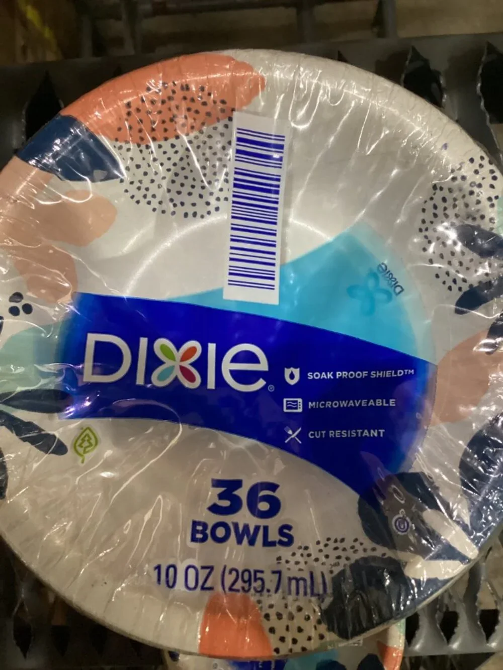 Dixie Small Paper Bowls, 10 Oz, 36 Count, Microwave-Safe, Soak-Proof